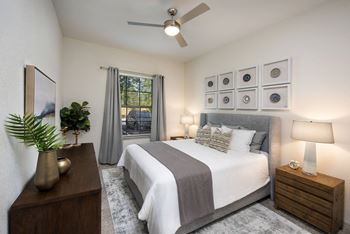 Ceiling fans in all bedrooms